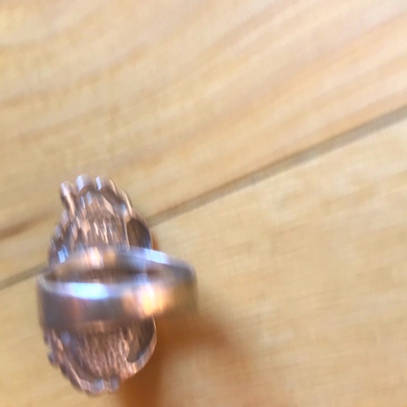 Native American sterling and  turquoise ring🌺 - Picture 4 of 4